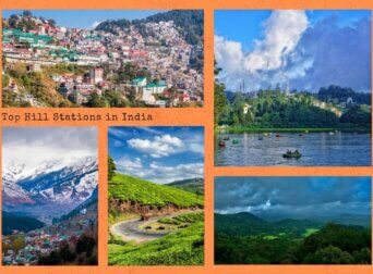 Top Hill Stations in India