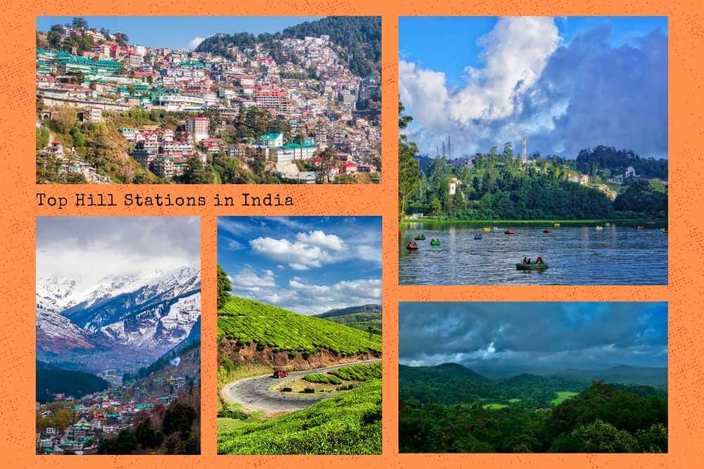Top Hill Stations in India