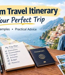 custom travel itinerary
